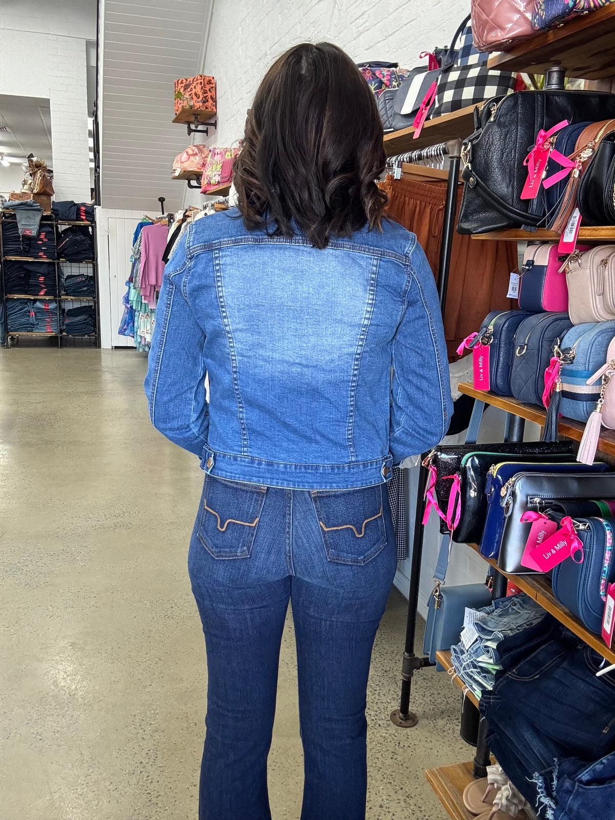 Jolene Denim Jacket - Medium Wash
