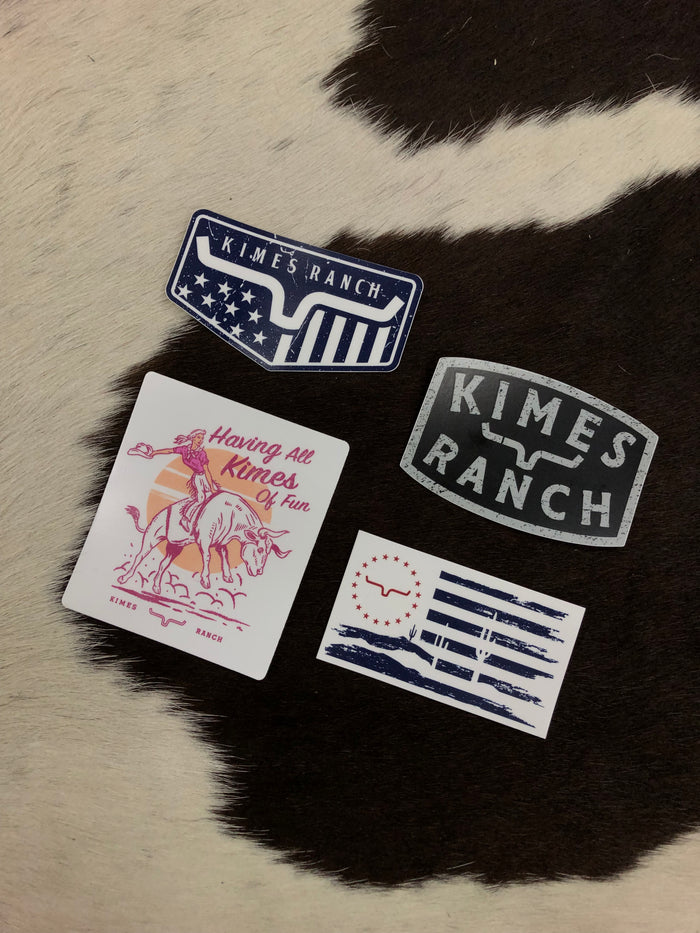 Kimes Ranch Sticker Pack - 4 Pack (5)