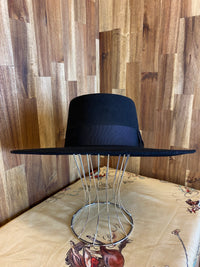 Gambler Felt Hat - Black
