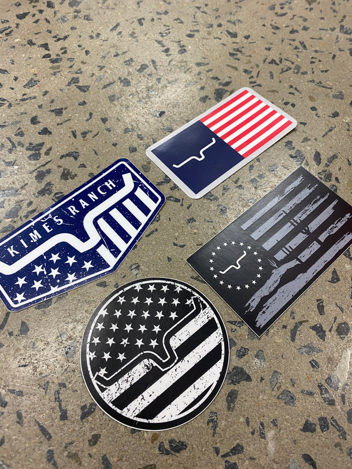 Kimes Ranch Sticker Pack - 4 Pack (4)