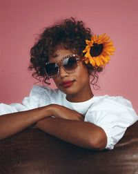 Powder Hayley Nude Sunglasses