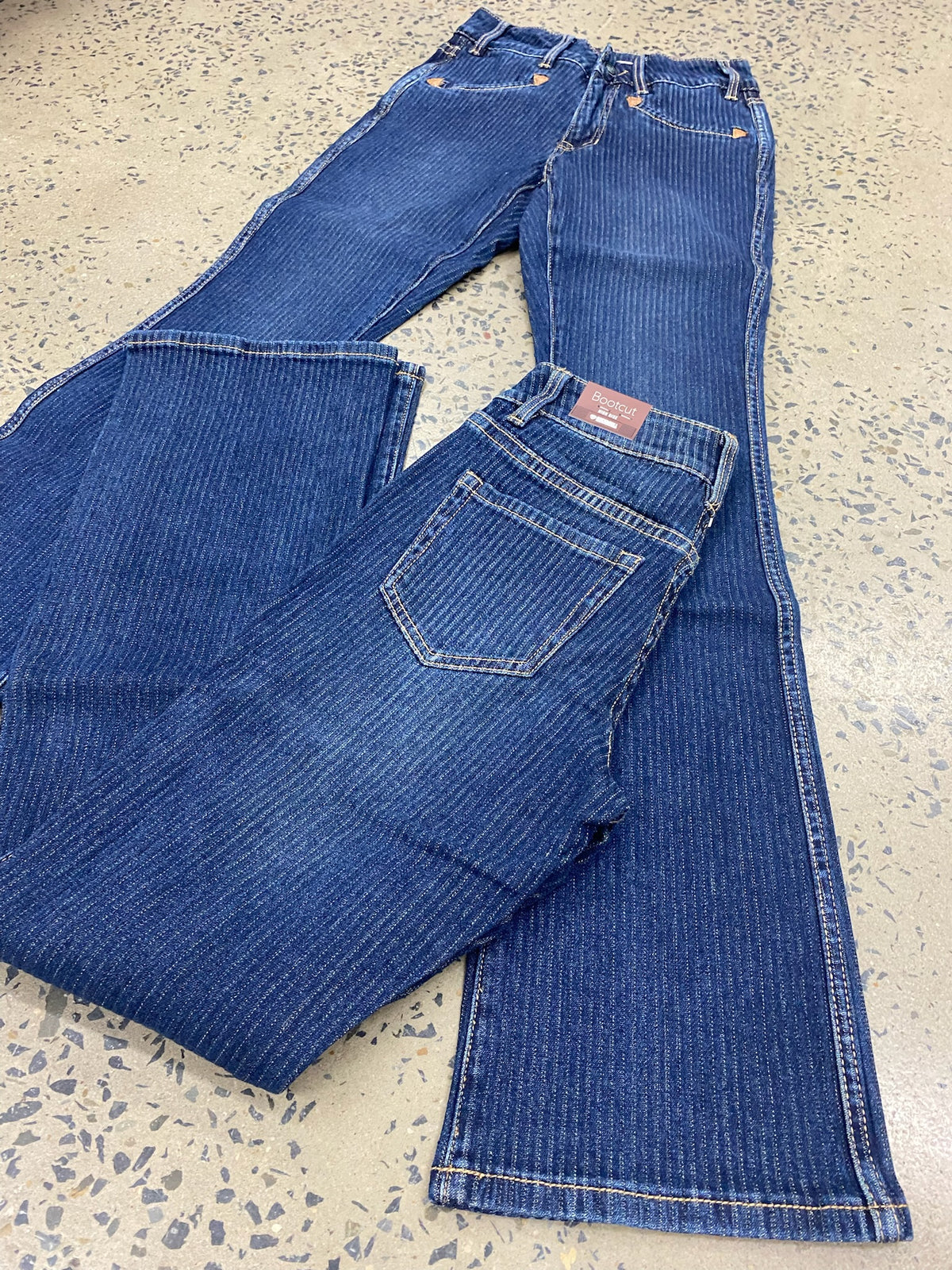 Rock & Roll Cowgirl Jeans - BW4HD07200 - Jacquard High Rise Bootcut