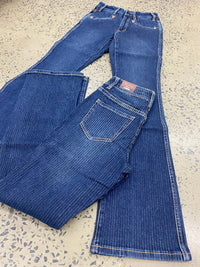 Rock & Roll Cowgirl Jeans - BW4HD07200 - Jacquard High Rise Bootcut