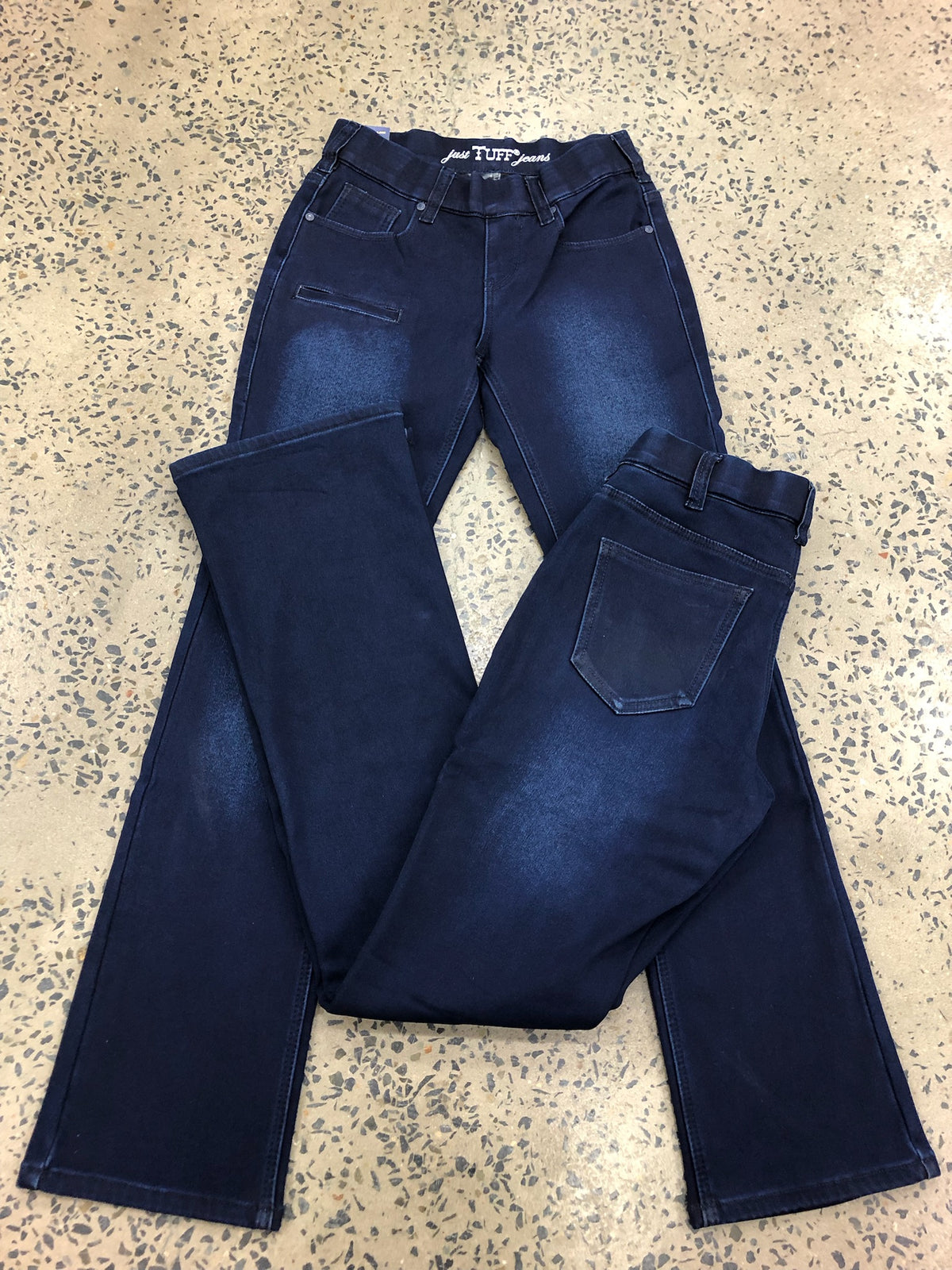 Cowgirl Tuff Jeans - Pull-On Flannel