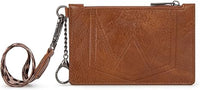 Wrangler Aztec Key Chain Wristlet Card Wallet - Brown (WG137-W0092BR)