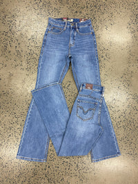Rock & Roll Cowgirl Jeans - BW4HD07197 - Yoke Detail High Rise Bootcut