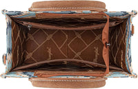 Wrangler Aztec Distressed Print Tote - Jean (WG221-8120JN)