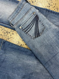 7 For All Mankind - Dojo Distress Authentic Light