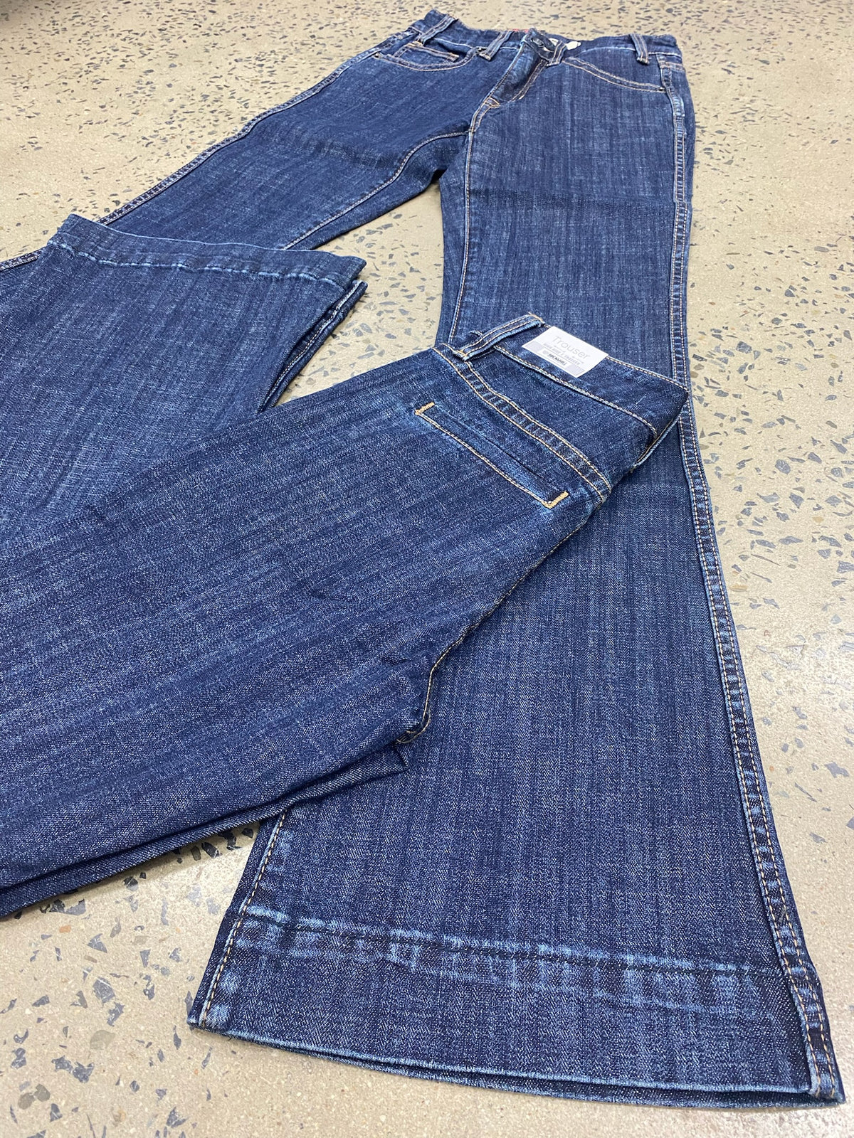 Rock & Roll Cowgirl Jeans - BW5HD06047- High Rise Trouser