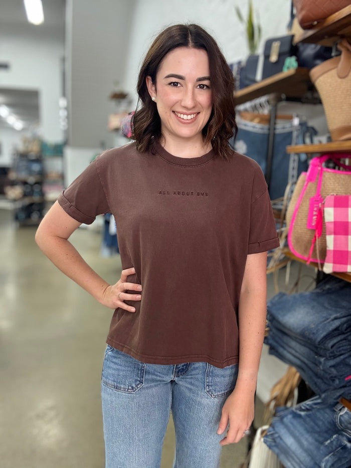 Eve Tee - Brown