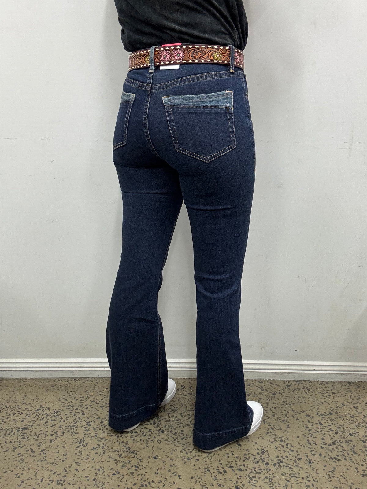 Rock & Roll Cowgirl Jeans - BW5HD06402 - High Rise Trouser