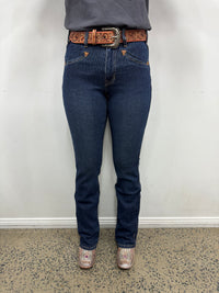 Rock & Roll Cowgirl Jeans - BW4HD07200 - Jacquard High Rise Bootcut