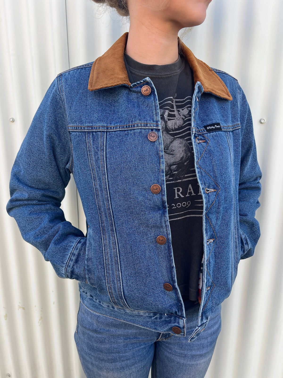 Whiskey Bent Denim Jacket - The Annie