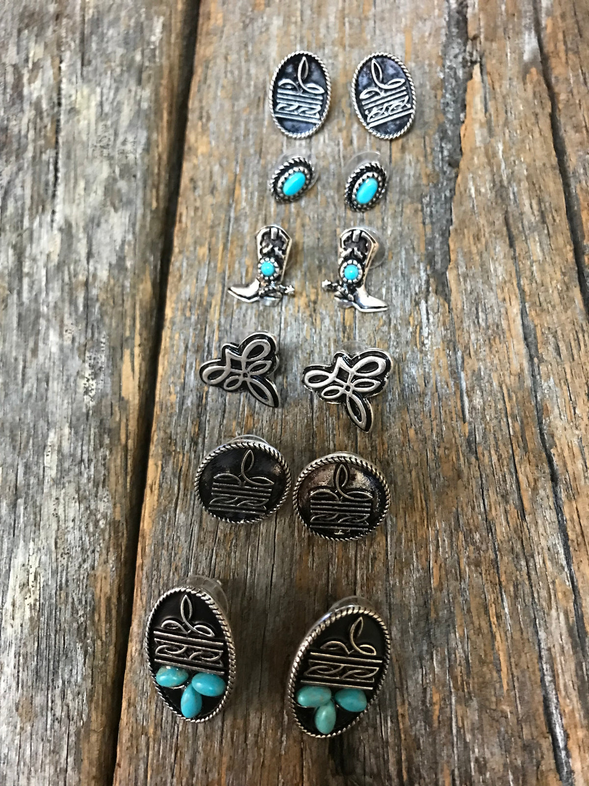 Rosie Set - Boots & Turquoise