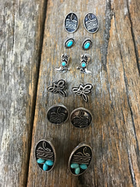 Rosie Set - Boots & Turquoise