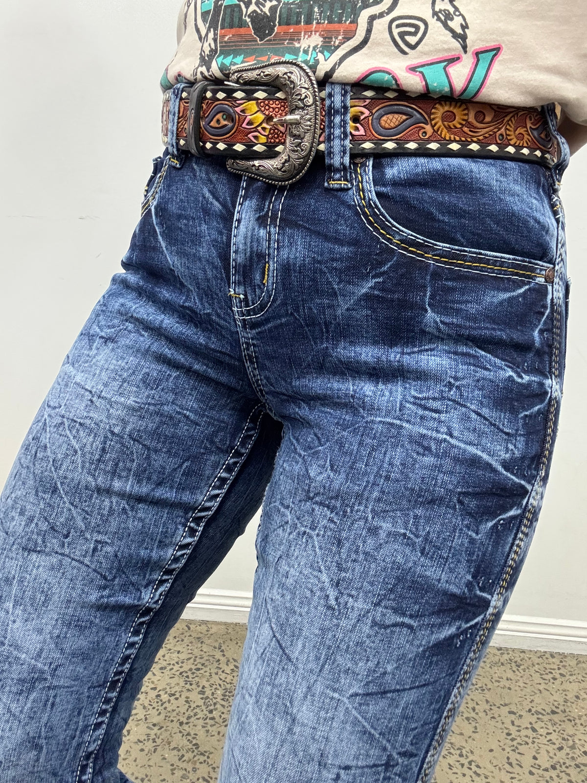 Cowgirl Tuff Jeans - Level Up