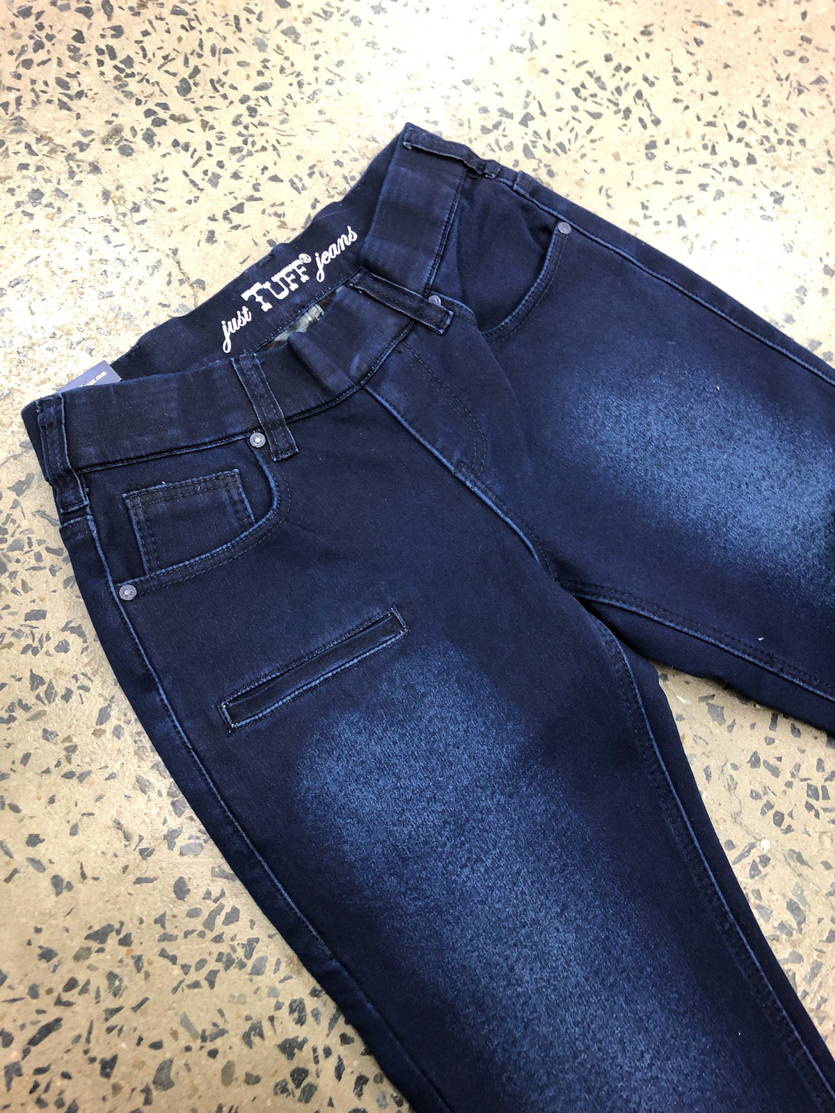 Cowgirl Tuff Jeans - Pull-On Flannel