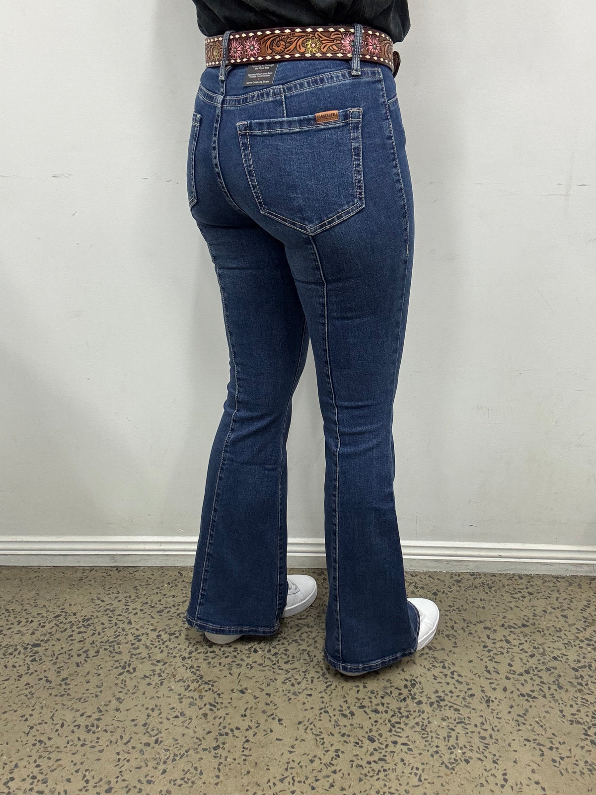 Rock & Roll Cowgirl Jeans - BW6PD06329 - High Rise Flare