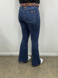 Rock & Roll Cowgirl Jeans - BW6PD06329 - High Rise Flare