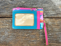 Jelly Coin Purse - Western Long Horn Print