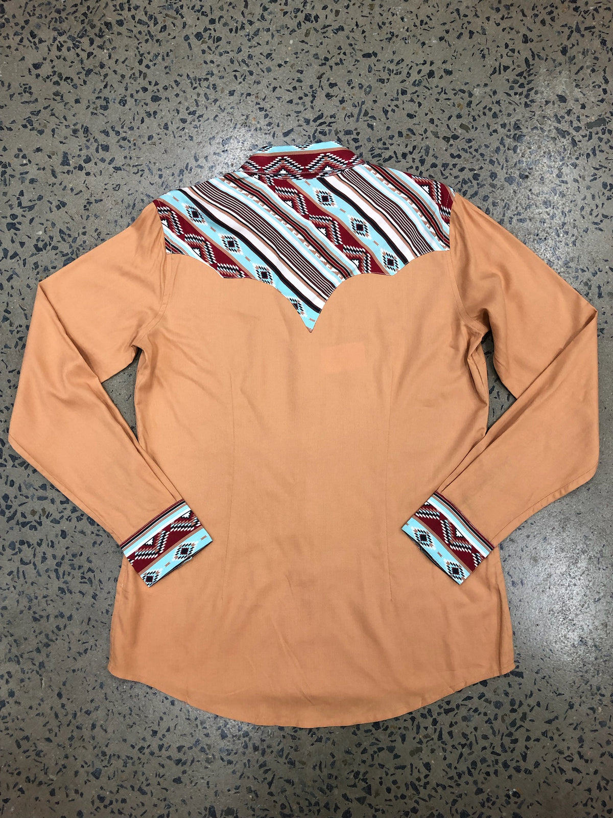 Rock and Roll - Jacquard Yoke Long Sleeved Snap (LWN2S07113)