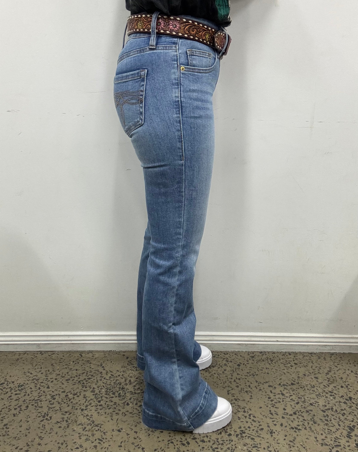 Rock & Roll Cowgirl Jeans - BW5HD06400 - High Rise Trouser