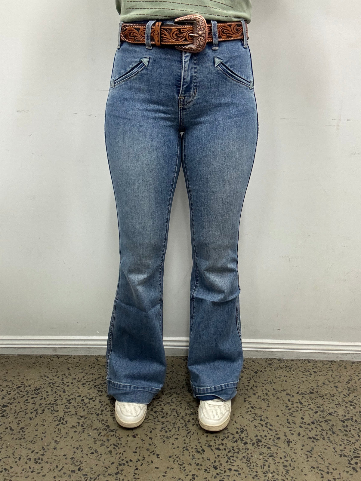 Rock & Roll Cowgirl Jeans - BW5HD06061 - High Rise Trouser