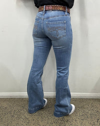 Rock & Roll Cowgirl Jeans - BW5HD06400 - High Rise Trouser