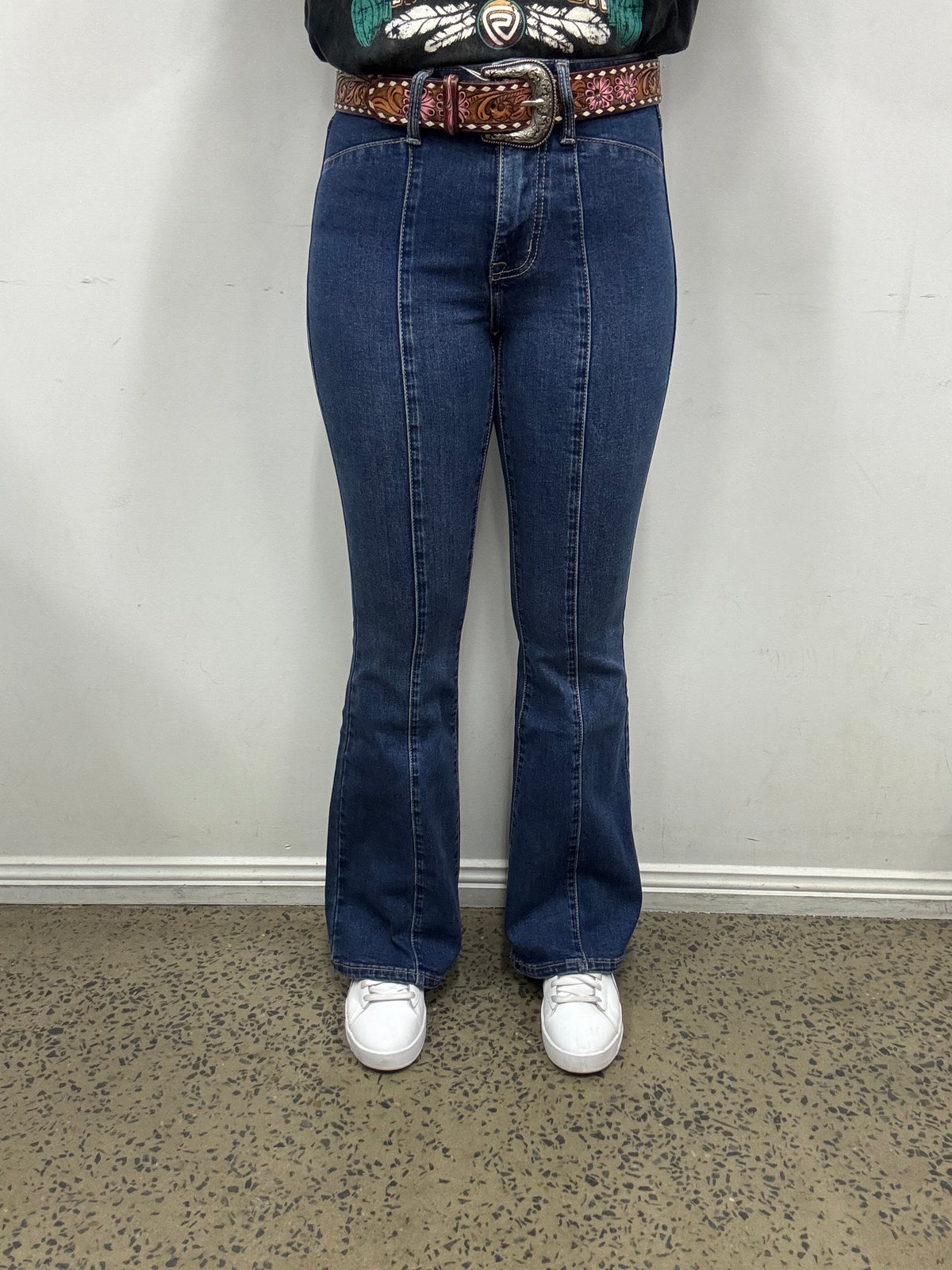 Rock & Roll Cowgirl Jeans - BW6PD06329 - High Rise Flare