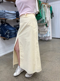 Alessa Skirt - Butter Yellow