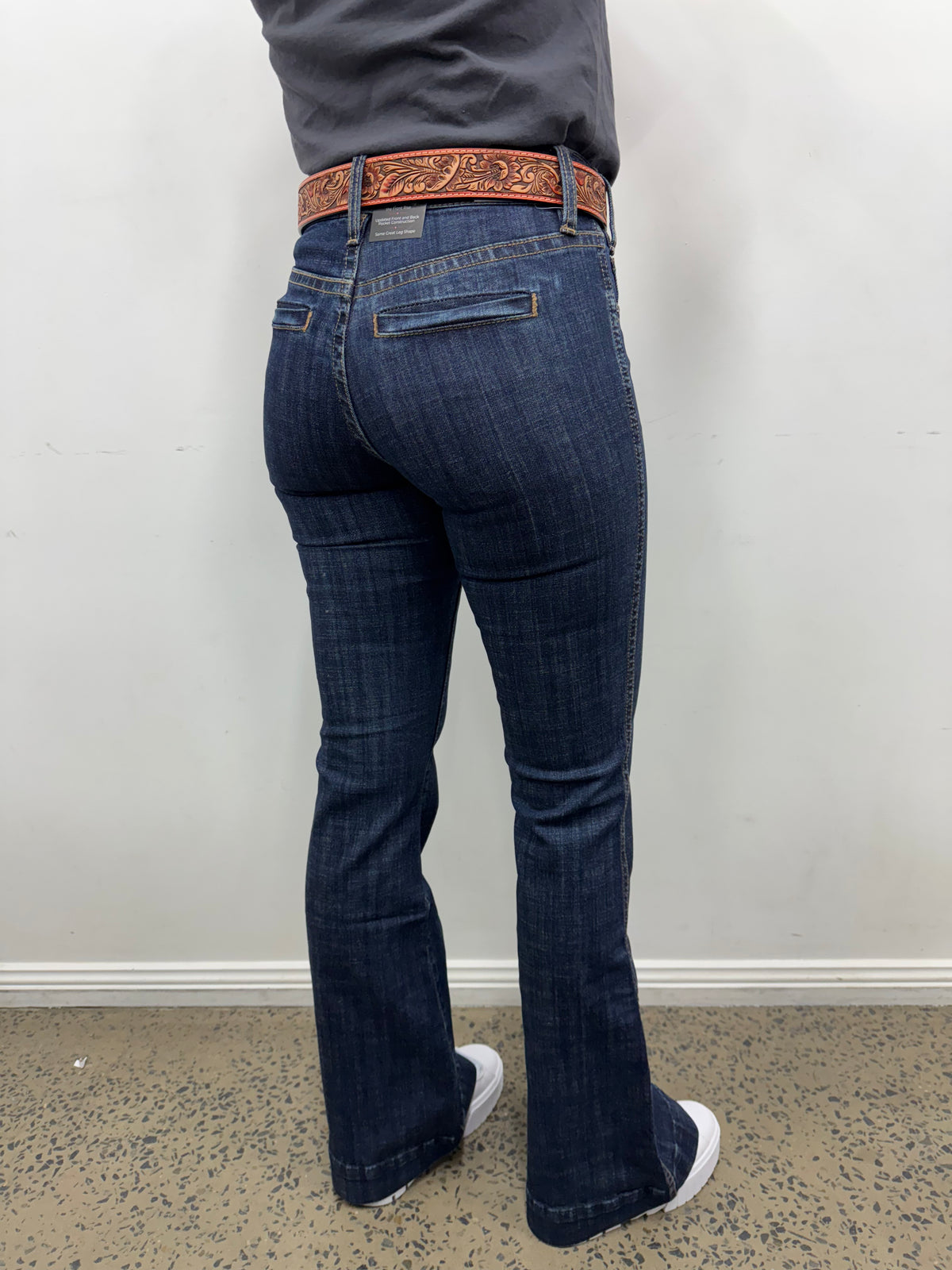 Rock & Roll Cowgirl Jeans - BW5HD06047- High Rise Trouser