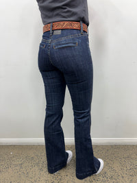 Rock & Roll Cowgirl Jeans - BW5HD06047- High Rise Trouser