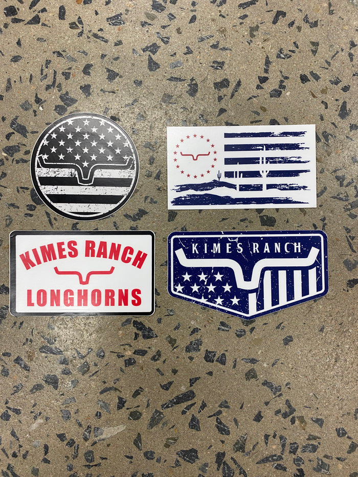 Kimes Ranch Sticker Pack - 4 Pack (3)