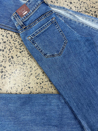 Rock & Roll Cowgirl Jeans - BW4HD06039 - Two Tone High Rise Bootcut