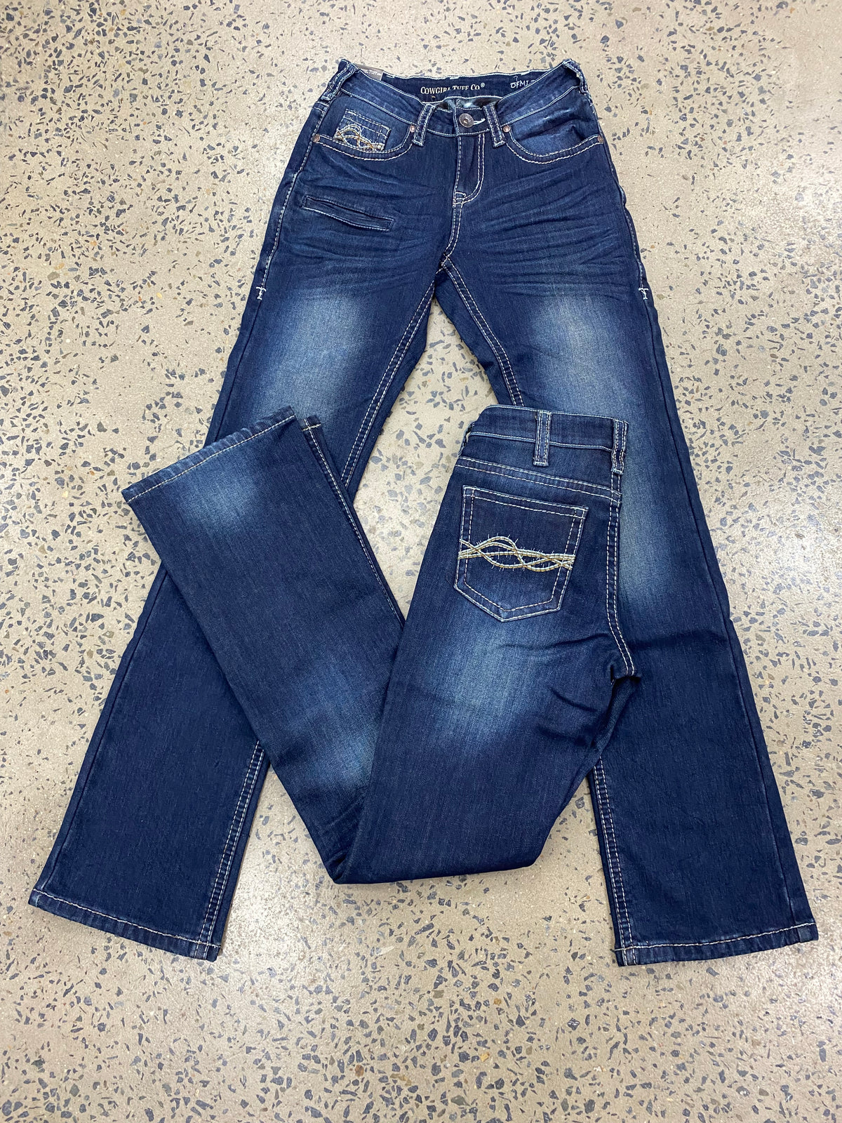 Cowgirl Tuff Jeans - DFMI Dark Flannel