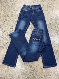 Cowgirl Tuff Jeans - DFMI Dark Flannel