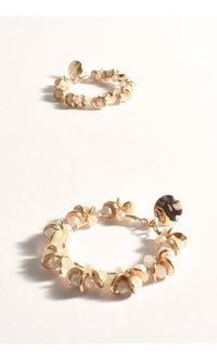 Earrings - Pearl Bead Wreath
