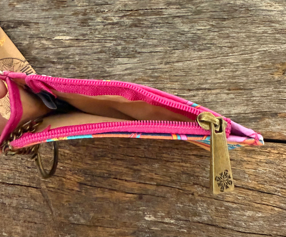 Jelly Coin Purse - Western Long Horn Print