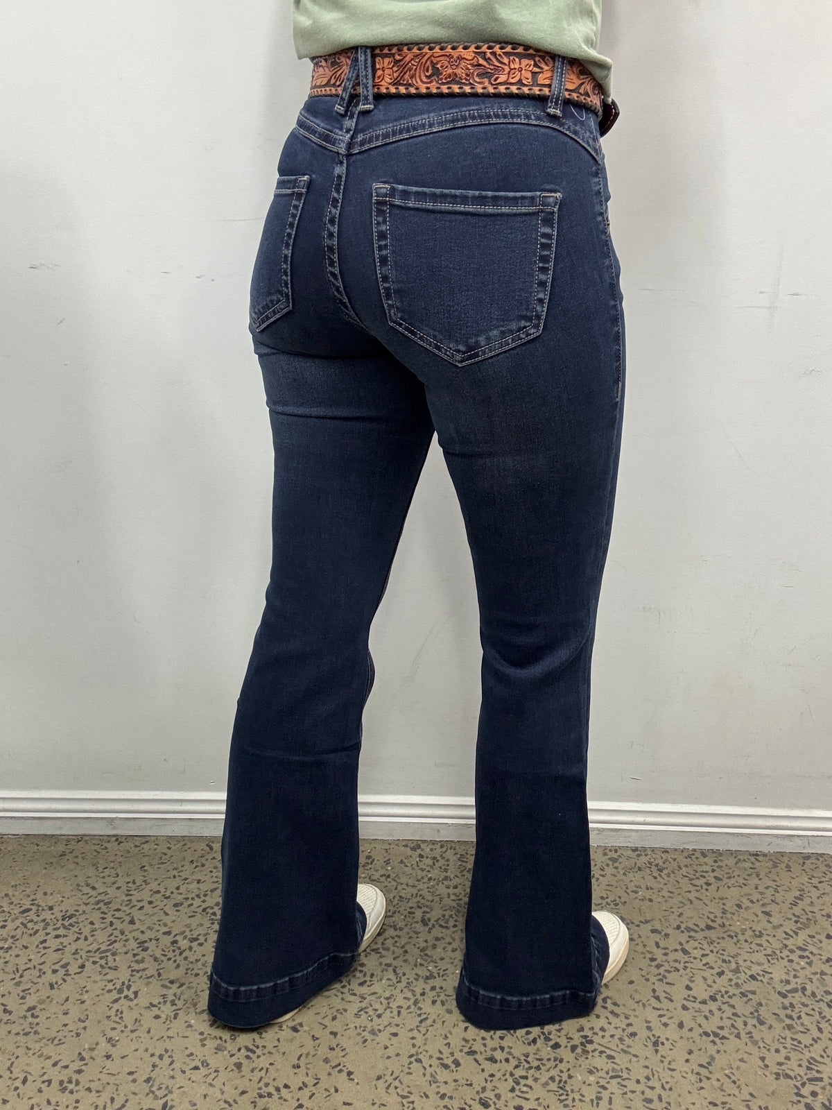 Rock & Roll Cowgirl Jeans - BW5HD06060 - High Rise Trouser