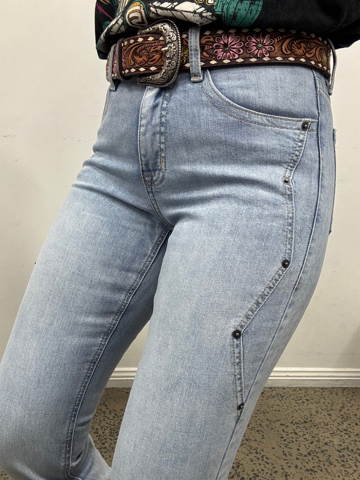 Rock & Roll Cowgirl Jeans - BW4HD06389 - Zig Zag High Rise Bootcut