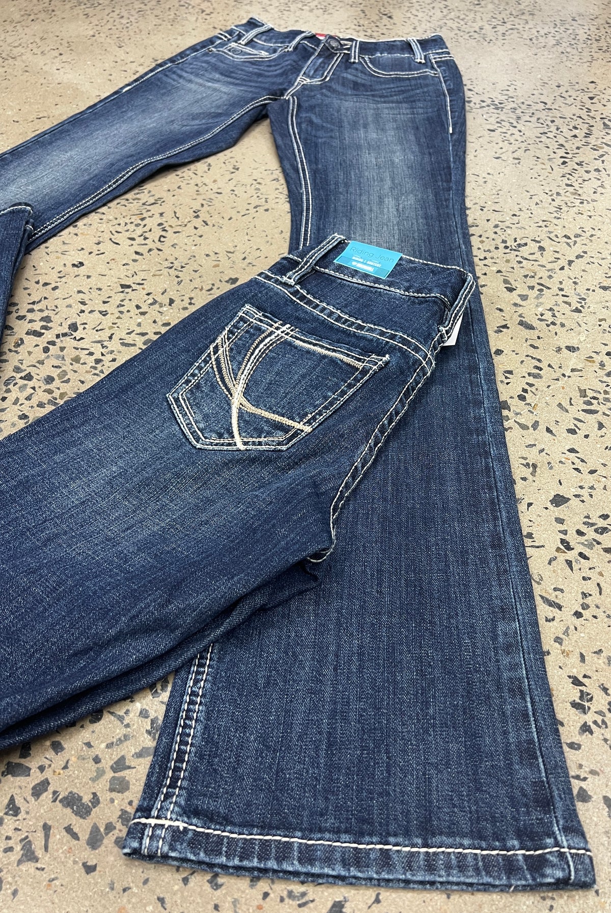 Rock & Roll Cowgirl Jeans - BW4RD06041 - Mid Rise Riding Fit