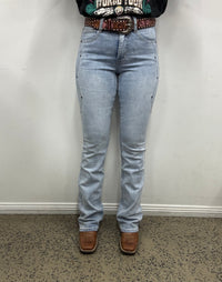 Rock & Roll Cowgirl Jeans - BW4HD06389 - Zig Zag High Rise Bootcut