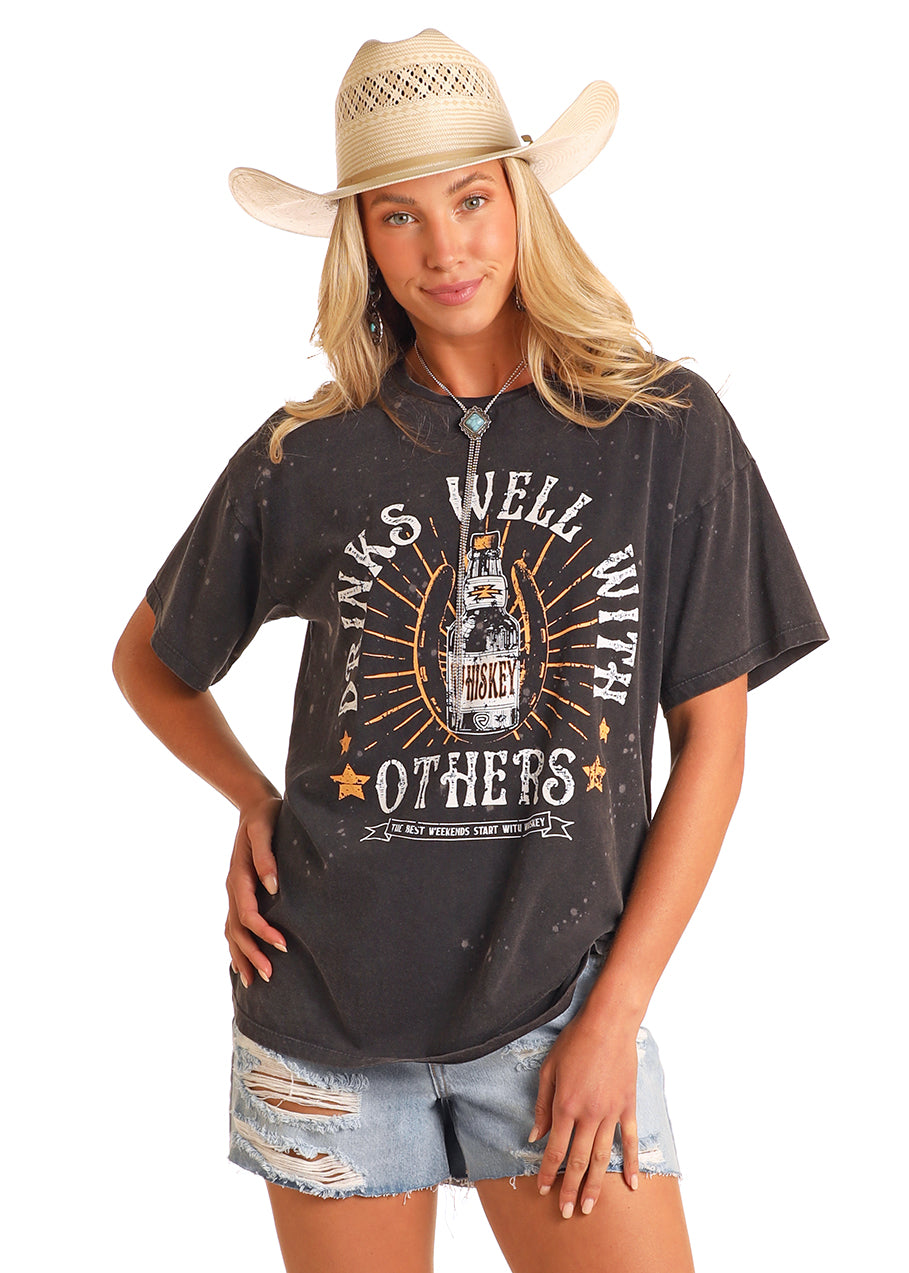 Rock & Roll Women's Printed Tee (BW21T05931)