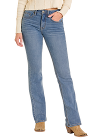 Rock & Roll Cowgirl Jeans - BW4HD07197 - Yoke Detail High Rise Bootcut