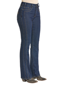 Rock & Roll Cowgirl Jeans - BW4HD07198 - Saddle Stitch High Rise Bootcut