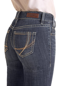 Rock & Roll Cowgirl Jeans - BW4RD06041 - Mid Rise Riding Fit