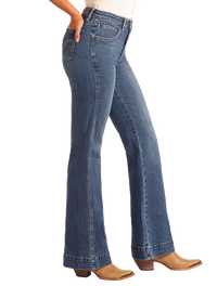 Rock & Roll Cowgirl Jeans - BW5HD06059 - High Rise Trouser