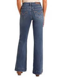 Rock & Roll Cowgirl Jeans - BW5HD06059 - High Rise Trouser