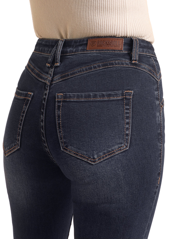 Rock & Roll Cowgirl Jeans - BW5HD06060 - High Rise Trouser