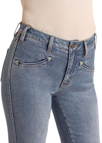 Rock & Roll Cowgirl Jeans - BW5HD06061 - High Rise Trouser